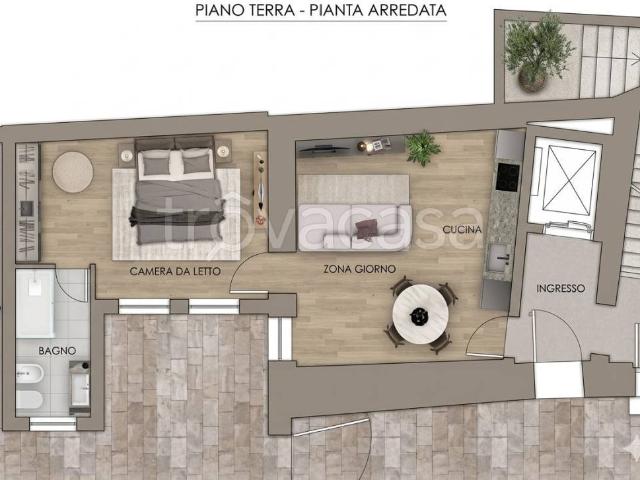 Appartamento in affitto a Valdagno via Guglielmo Marconi, 9, arredato, terrazzo, nuova costruzione TrovaCasa