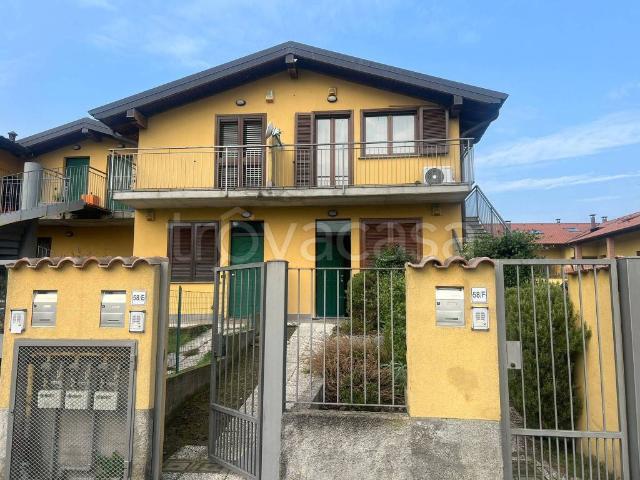 Appartamento in affitto a Vizzola Ticino via Giuseppe Mazzini, 58E, arredato, giardino privato, cucina a vista TrovaCasa