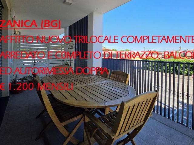 Appartamento in affitto a Zanica BG