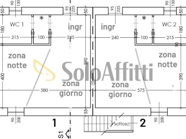Appartamento in affitto ad Airasca via Roma, 171