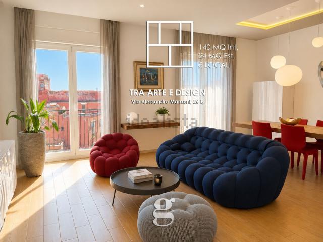 Appartamento in affitto di 141 m² in Via Alessandro Manzoni, 26