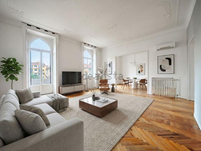 Appartamento in affitto di 203 m² in Viale Luigi Majno, 11