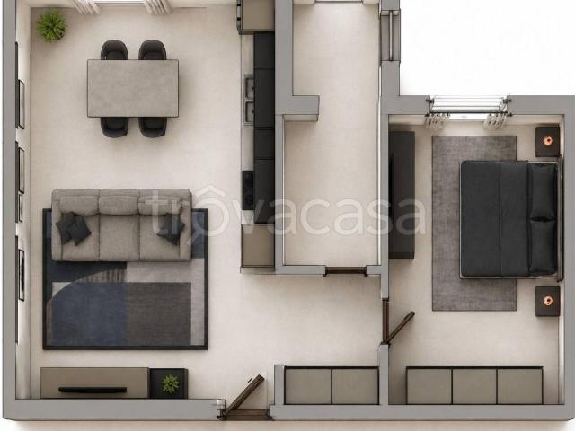 Appartamento in in affitto da privato a Casagiove via Nazionale Appia, da privato, lavatrice, lavastoviglie TrovaCasa
