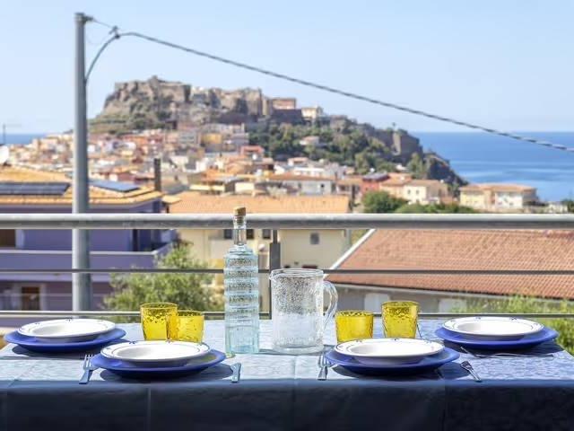 Appartamento in in affitto da privato a Castelsardo corso Italia, 9, posto auto, da privato, vista mare TrovaCasa