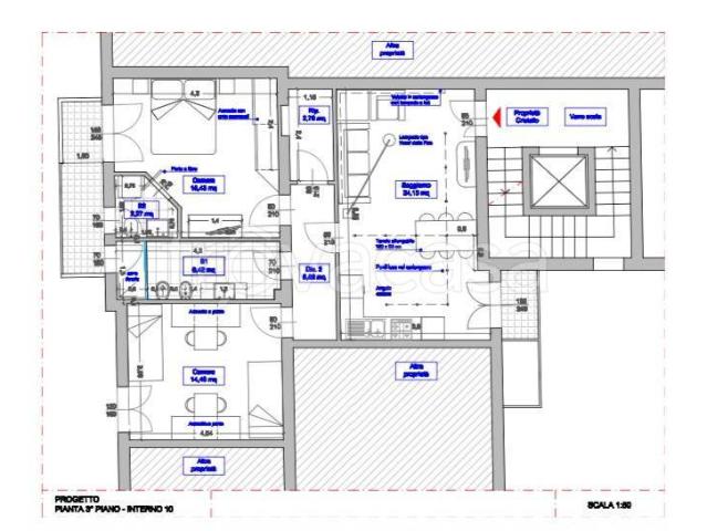 Appartamento in in affitto da privato a Bologna via Umberto Giordano, 5, da privato, ristrutturato, balcone TrovaCasa