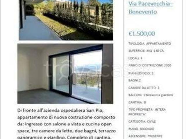 Appartamento in in affitto da privato a Benevento via Pacevecchia, 14, da privato, nuova costruzione, immobile di prestigio TrovaCasa