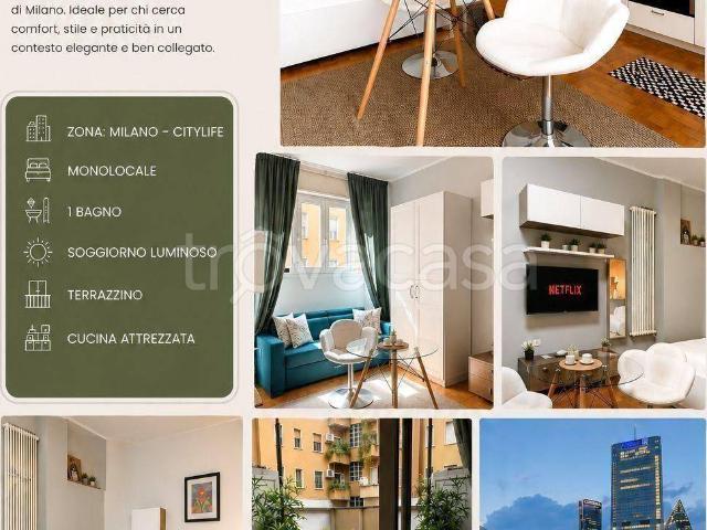 Appartamento in in affitto da privato a Milano via Giuseppe Biancardi, 6, arredato, da privato TrovaCasa