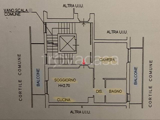 Appartamento in in affitto da privato a Milano via Jan Palach, 8, da privato TrovaCasa