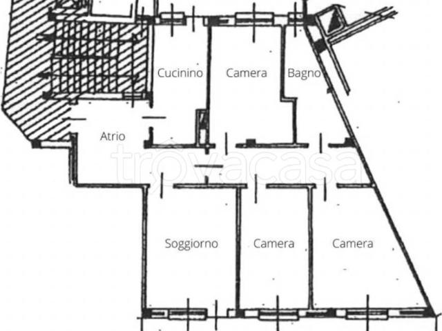 Appartamento in in affitto da privato a Pordenone viale Guglielmo Marconi, 18, da privato, cantina, luminoso TrovaCasa