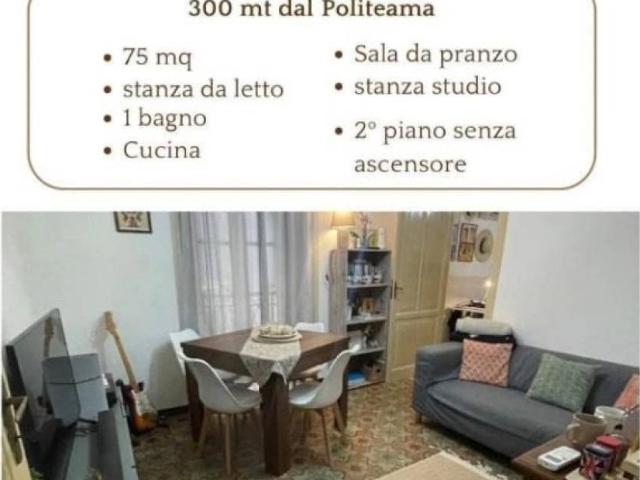 Appartamento in in affitto da privato a Palermo via Emerico Amari, 65, arredato, da privato, centrale TrovaCasa