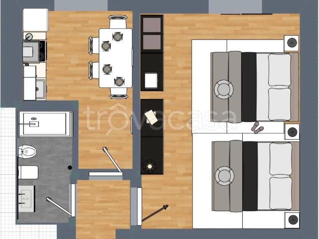 Appartamento in in affitto da privato a Roma via Giovanni Giolitti, arredato, da privato, centrale TrovaCasa