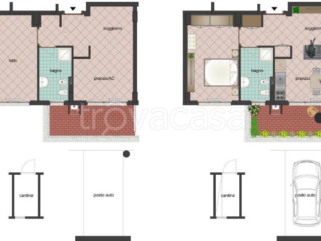 Appartamento in in affitto da privato a Roma via Egidio Tosato, non arredato/vuoto, posto auto, terrazzo TrovaCasa