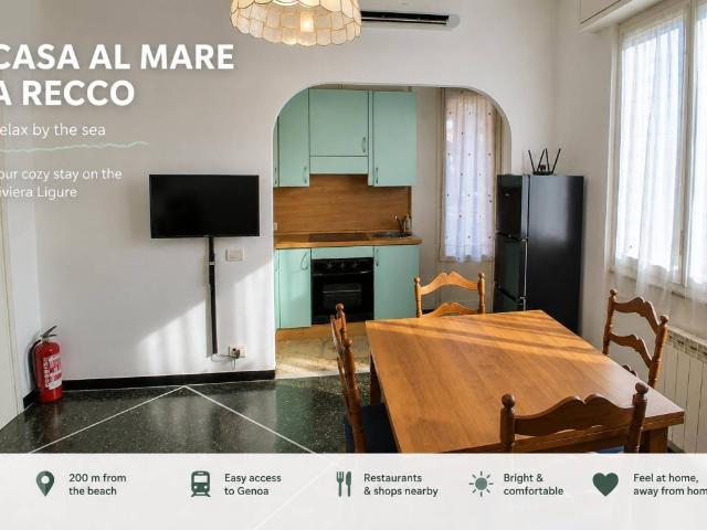 Appartamento in in affitto da privato a Recco via Guglielmo Marconi, 1, arredato, da privato, ultimo piano TrovaCasa