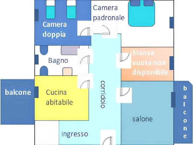 Appartamento in in affitto da privato a Tuscania via Canino, Snc, da privato, ristrutturato, lavatrice TrovaCasa