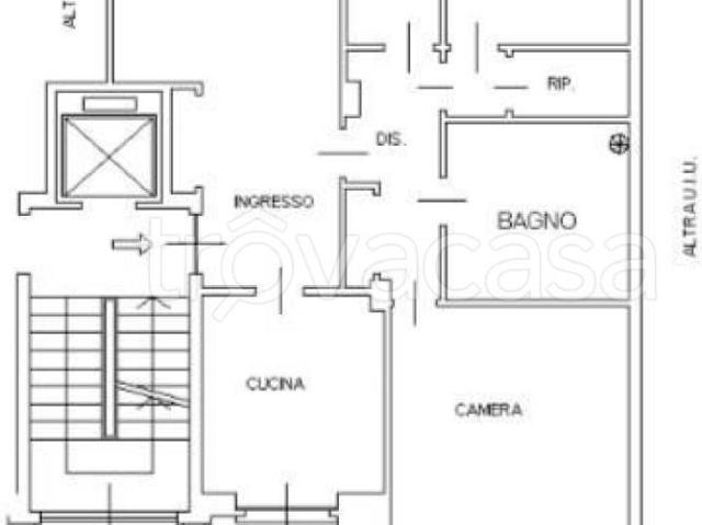 Appartamento in in affitto da privato a Venaria Reale corso Alessandria, da privato, cantina, balcone TrovaCasa