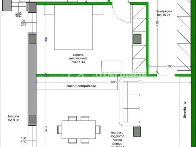 Appartamento in vendita a Macerata