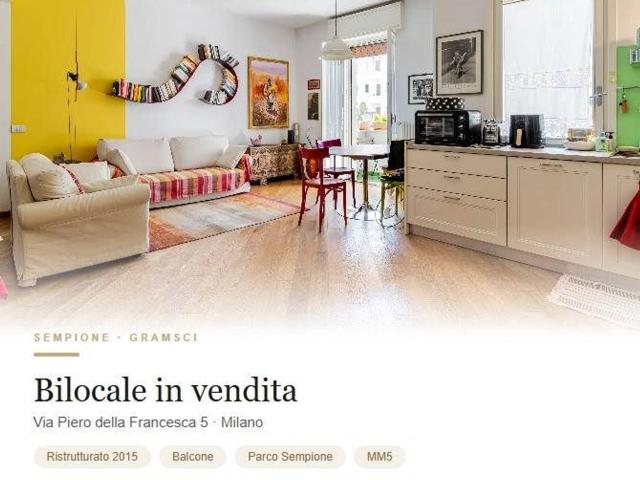 Appartamento in vendita a Milano