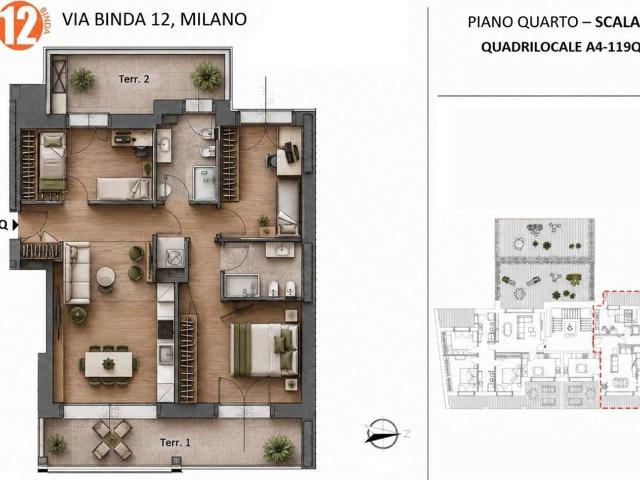 Appartamento in vendita a Milano