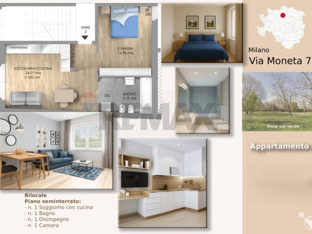 Appartamento in vendita a Milano, Affori