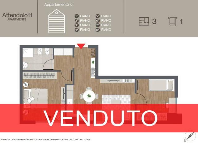 Appartamento in vendita a Milano MI