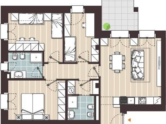 Appartamento in vendita a Milano MI