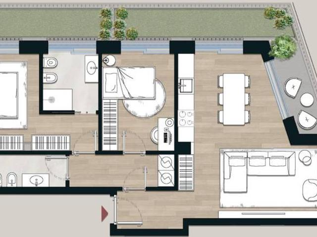 Appartamento in vendita a Milano MI