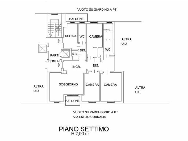 Appartamento in vendita a Milano MI