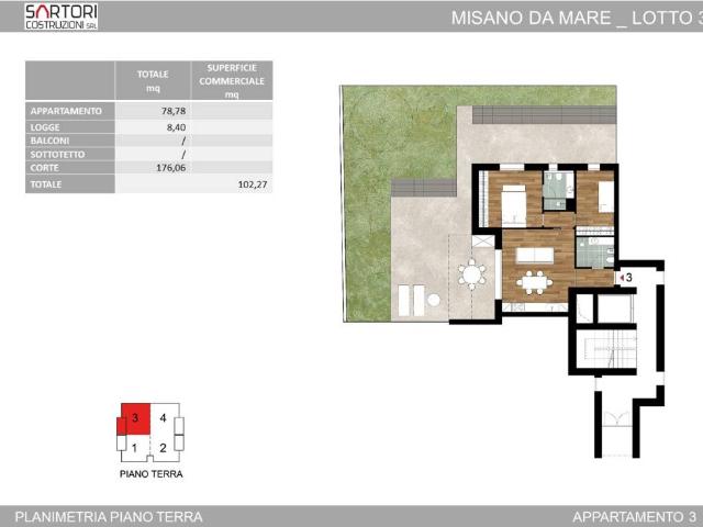Appartamento in vendita a Misano Adriatico RN