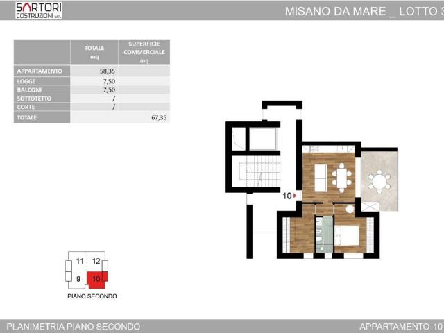 Appartamento in vendita a Misano Adriatico RN