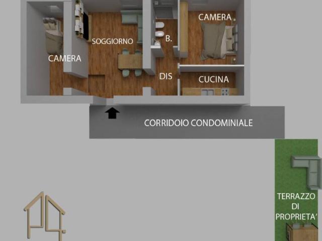 Appartamento in vendita a Moncalieri TO