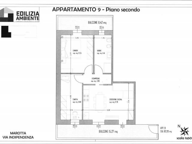 Appartamento in vendita a Mondolfo PU