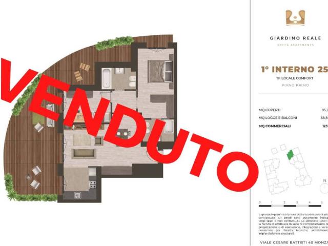 Appartamento in vendita a Monza MB