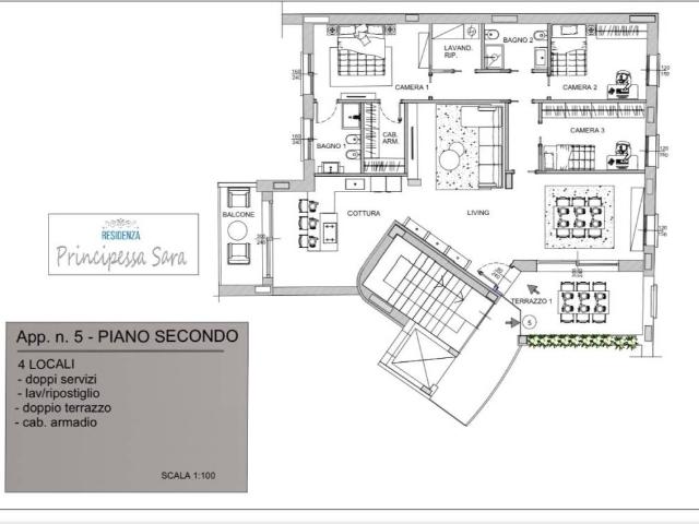 Appartamento in vendita a Monza MB
