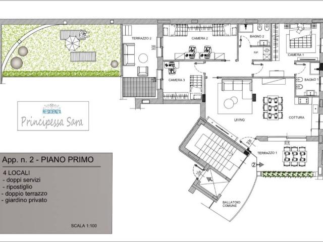 Appartamento in vendita a Monza MB