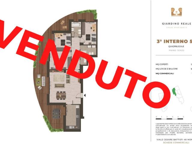Appartamento in vendita a Monza MB