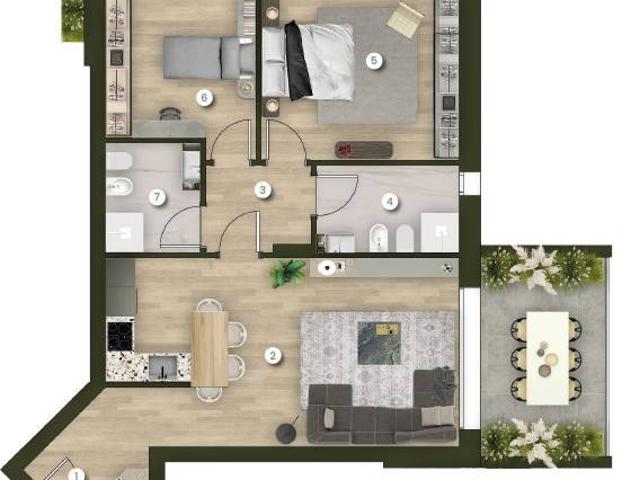 Appartamento in vendita a Nova Milanese MB