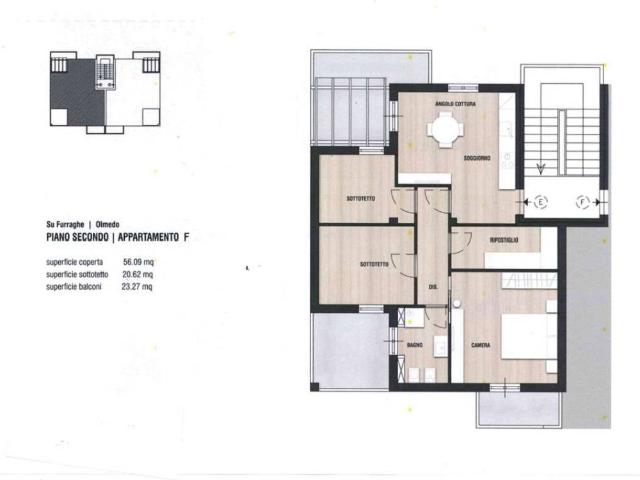 Appartamento in vendita a Olmedo SS