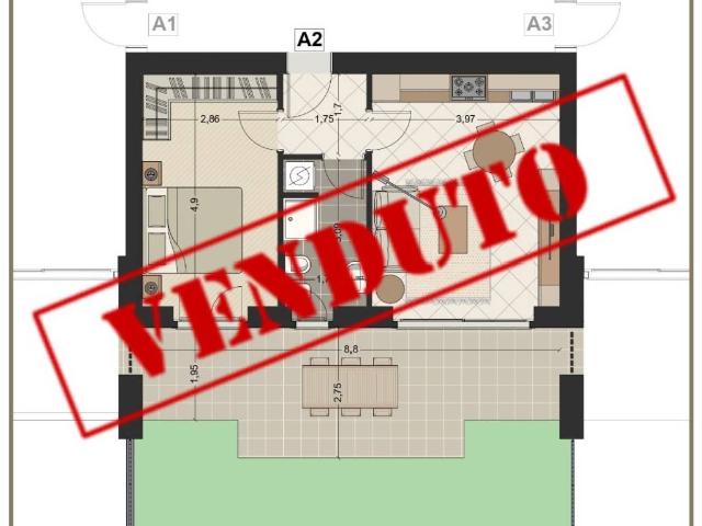 Appartamento in vendita a Origgio VA