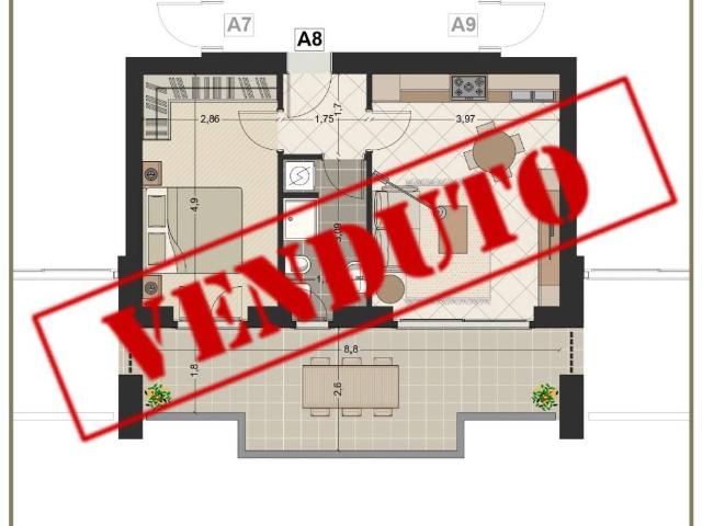 Appartamento in vendita a Origgio VA