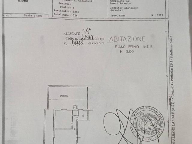 Appartamento in vendita a Albano Laziale RM
