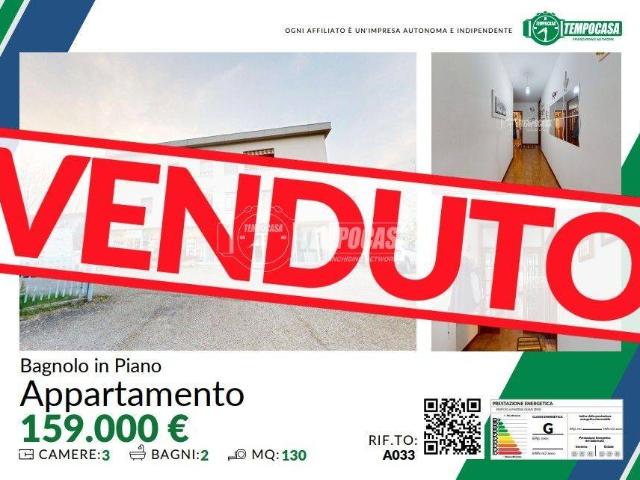 Appartamento in vendita a Bagnolo in Piano RE