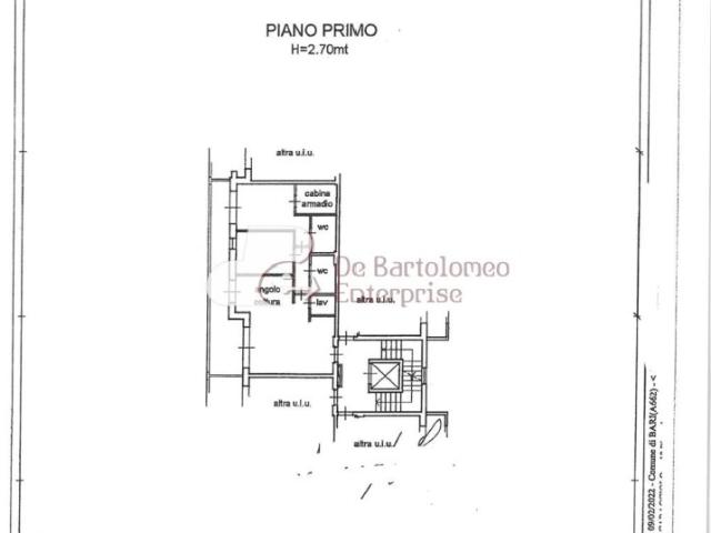 Appartamento in vendita a Bari via Ammiraglio Caracciolo