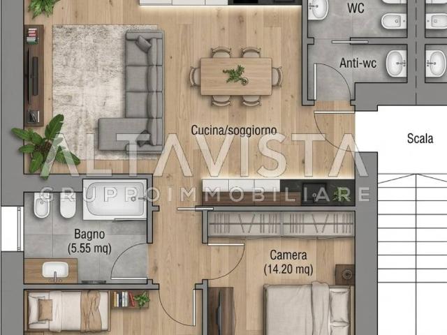 Appartamento in vendita a Bedizzole BS