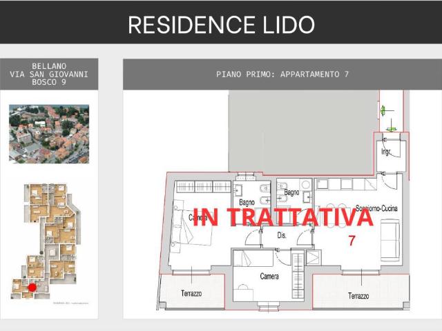 Appartamento in vendita a Bellano LC