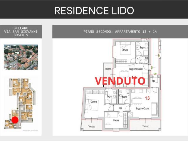 Appartamento in vendita a Bellano LC