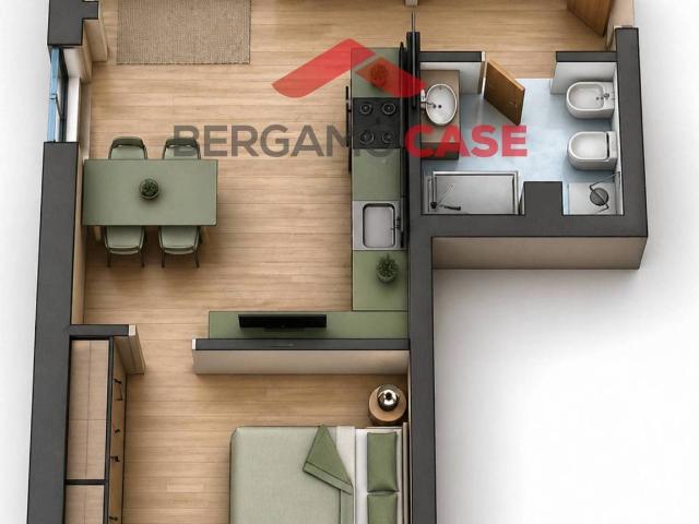 Appartamento in vendita a Bergamo