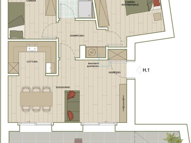 Appartamento in vendita a Bergamo BG