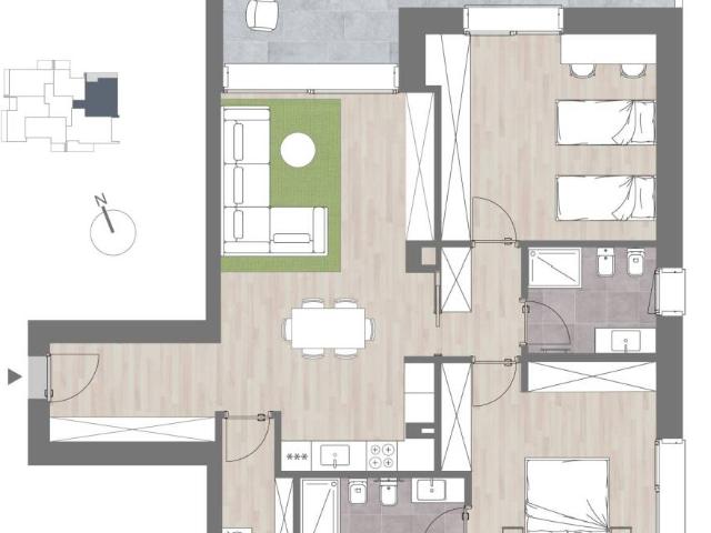 Appartamento in vendita a Bergamo BG