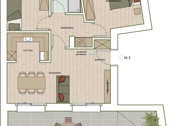 Appartamento in vendita a Bergamo BG