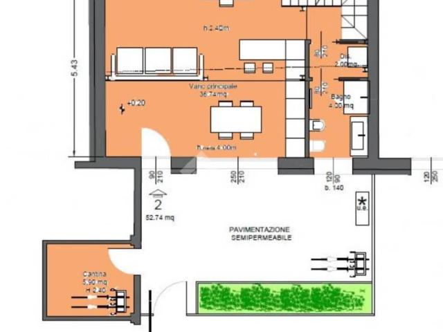 Appartamento in vendita a Bologna via Fontanesi, Mazzini Fossolo